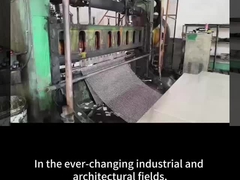 স্টেইনলেস স্টীল ডায়মন্ড জাল শীট স্কিড প্রতিরোধের ISO9001 সার্টিফিকেশন