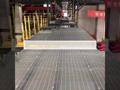 গ্যালভানাইজড নন-স্লিপ গ্রেটিং: বহুমুখী এবং ভারী-শুল্ক অ্যাপ্লিকেশনগুলির জন্য একটি আধুনিক সমাধান