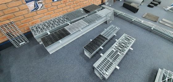 Standard Iso9001 Serrated Compound Steel Grating Anti Slip