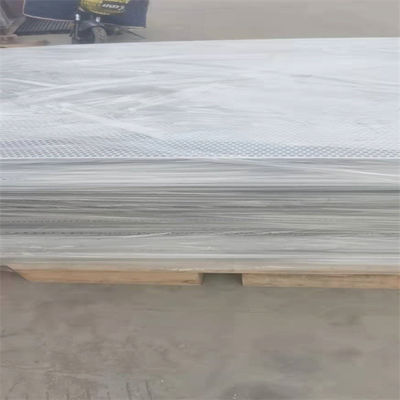 নির্মাণের জন্য Anodizing 3mm বেধ ছিদ্রযুক্ত ধাতু প্লেট
