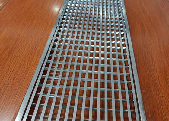 1m 304/316 Stainless Steel Drainage Channel Grating In Municipal Drainage